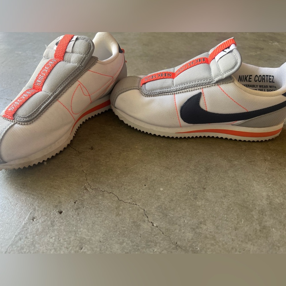 Nike Cortez basic slip  - Kendrick Lamar white